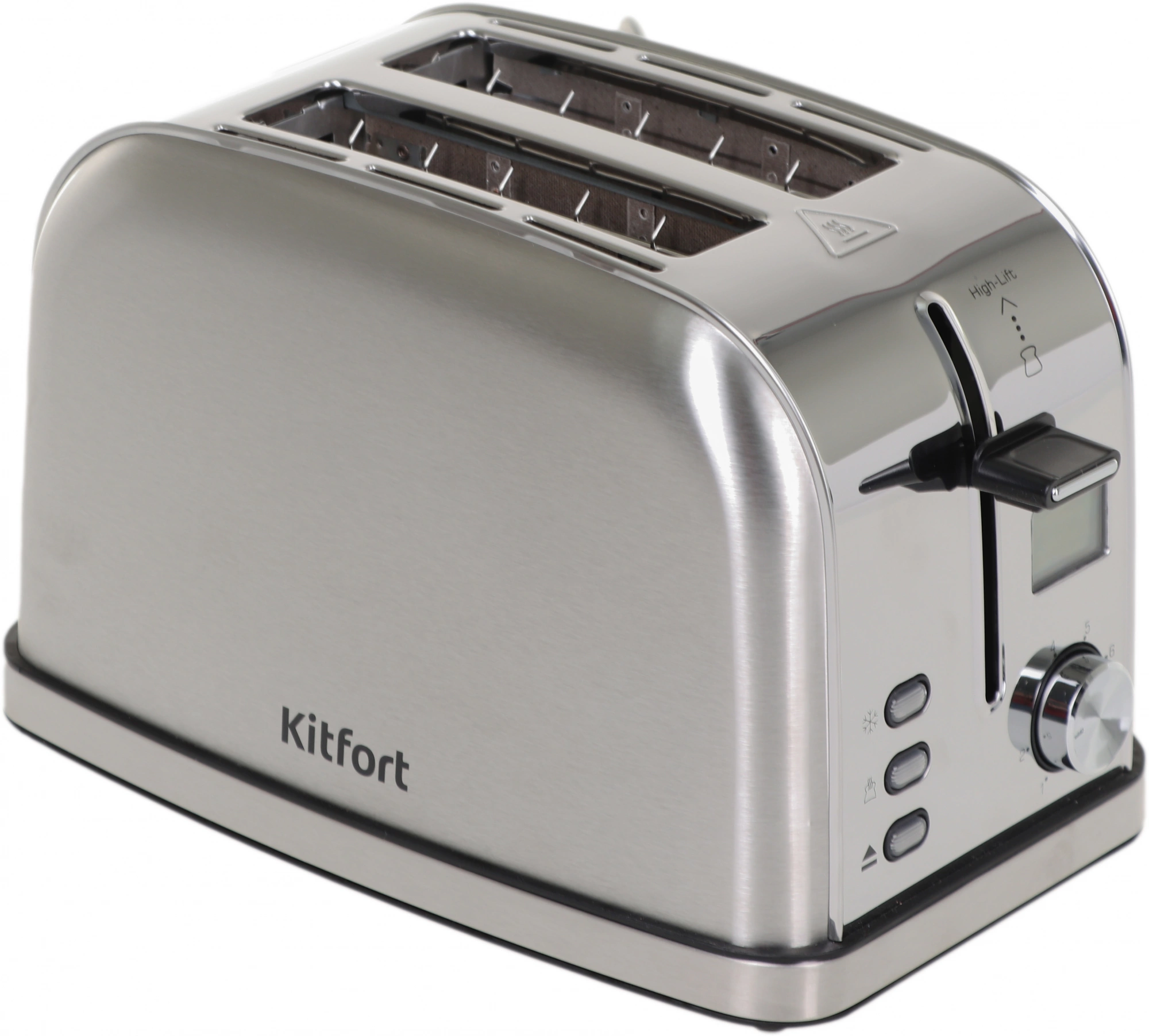 Тостер Kitfort КТ-2036-6 950Вт серебристый