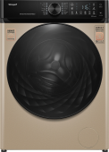 Стиральная машина Weissgauff WM 59411 Direct Drive Inverter Steam Champagne класс: A+++ загр.фронтальная макс.:11кг золотистый инвертор