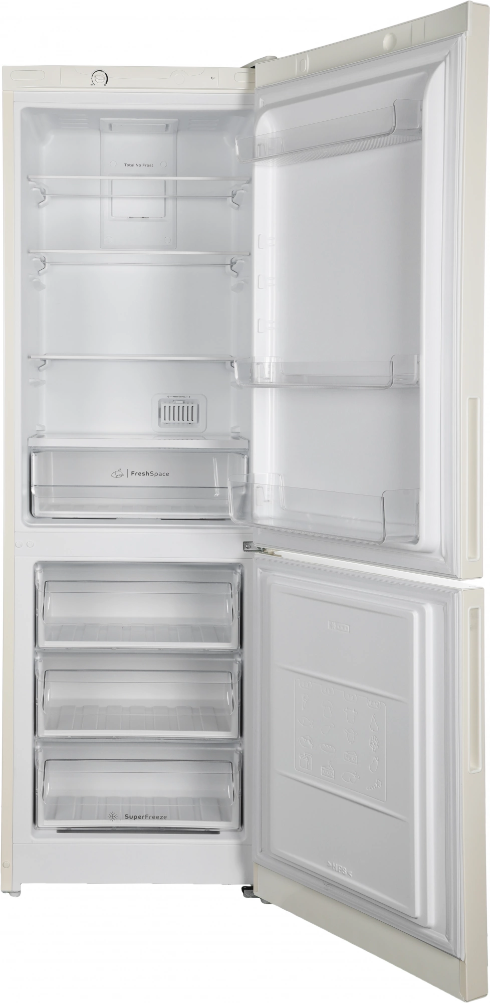 Холодильник Indesit ITR 4180 E 2-хкамерн. бежевый