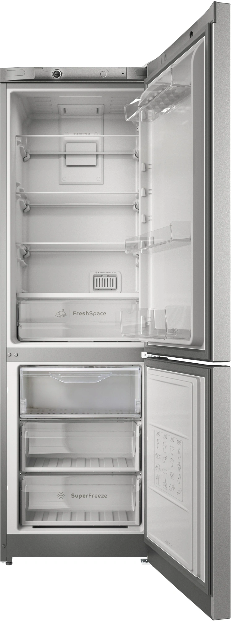 Холодильник Indesit ITS 4180 XB 2-хкамерн. нержавеющая сталь