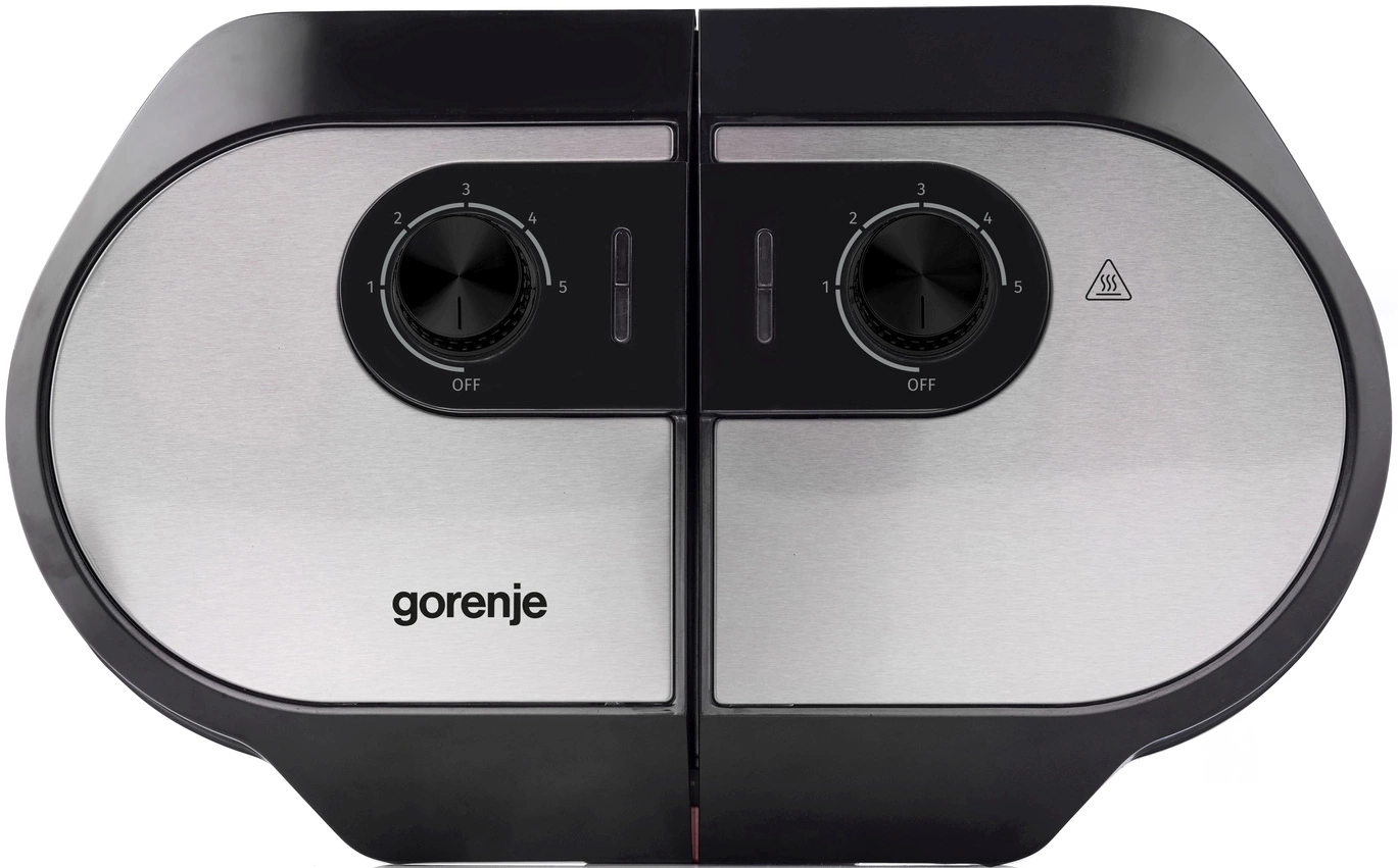 Вафельница Gorenje WM1400SB 1400Вт серый/черный