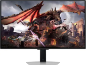 Монитор Samsung 32" Odyssey OLED G8 LS32FG812SIXCI серебристый OLED LED 16:9 HDMI матовая HAS Piv 260cd 178гр/178гр 3840x2160 240Hz FreeSync Premium Pro DP 4K USB 8.4кг