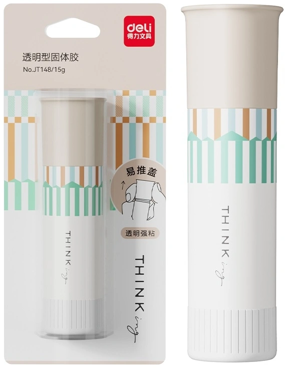 Клей-карандаш Deli JT148 15гр блистер