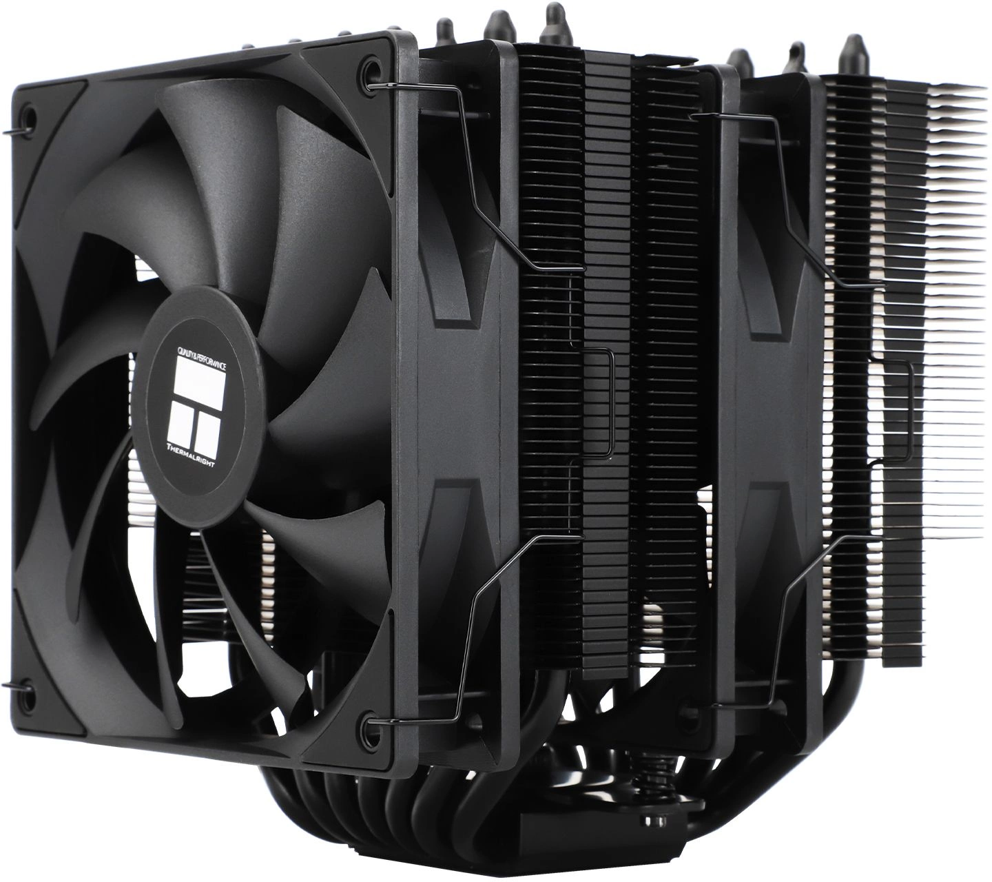Устройство охлаждения(кулер) Thermalright Phantom Spirit 120 SE Soc-AM5/AM4/1200/1700/1851 черный 4-pin 25.6dB Al+Cu 765gr Ret (PS120-SE-BL)