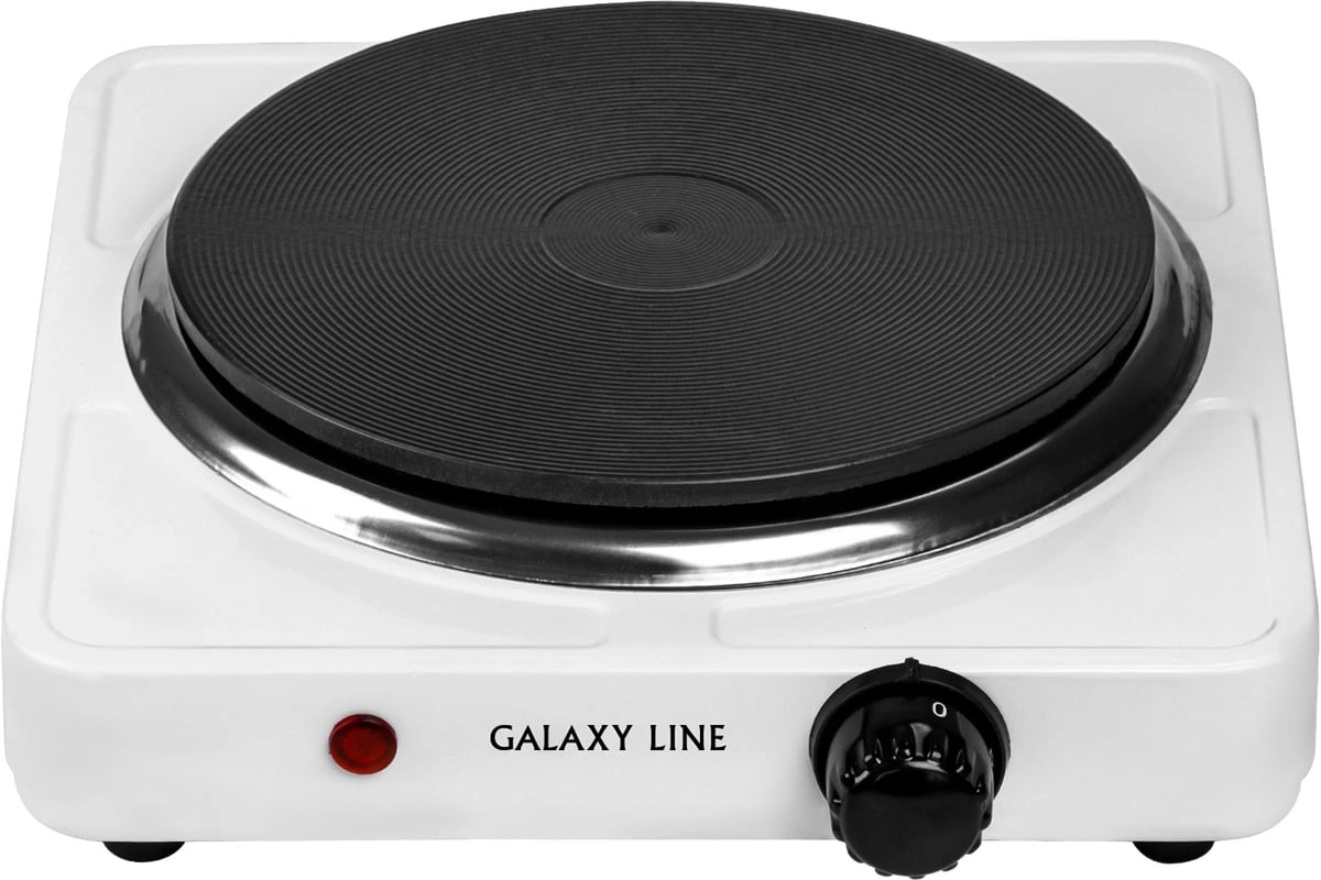 Плита Электрическая Galaxy Line GL 3001 белый эмалированный металл (настольная) (7022230010)