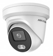 Камера видеонаблюдения IP Hikvision DS-2CD2327G2-LU(C)(4mm) 4-4мм цв. корп.:белый