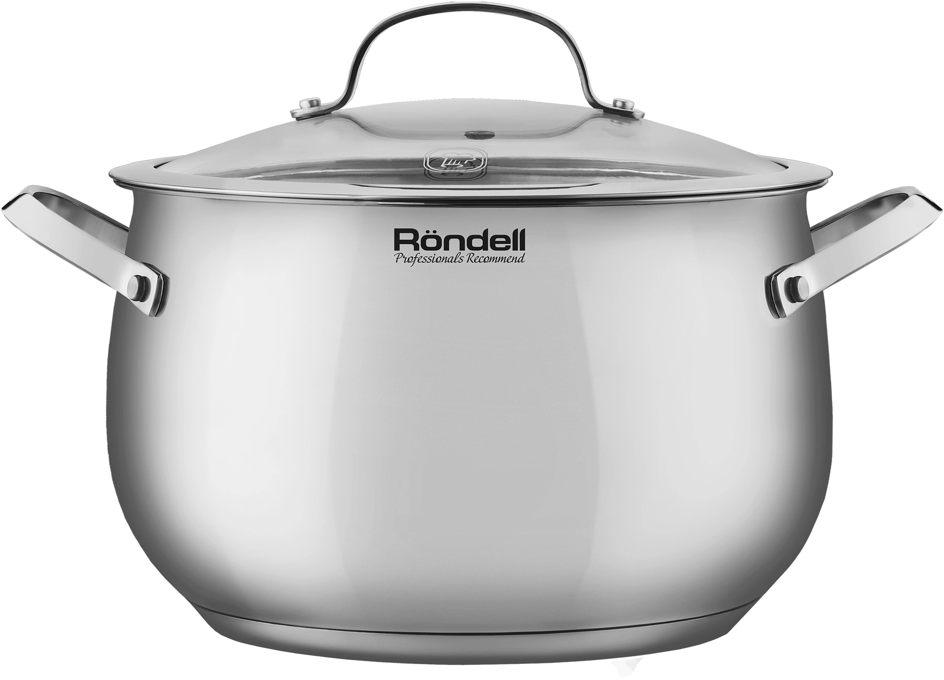 Кастрюля Rondell Calypso RDS-1672 5.8л. d=22см (с крышкой) стальной