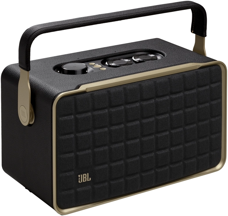 Колонка порт. JBL Authentics 300 Google Assistant, Amazon Alexa черный 100W 2.1 BT 4800mAh (JBLAUTH300BLK)