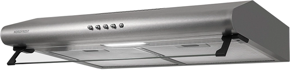 Вытяжка каминная Nordfrost AS 6040 X нержавеющая сталь управление: кнопочное (1 мотор)