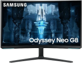 Монитор Samsung 32" Odyssey Neo G8 S32BG850NMXUE белый VA LED 1ms 16:9 HDMI полуматовая HAS Piv 350cd 178гр/178гр 3840x2160 240Hz DP 4K USB 8.9кг
