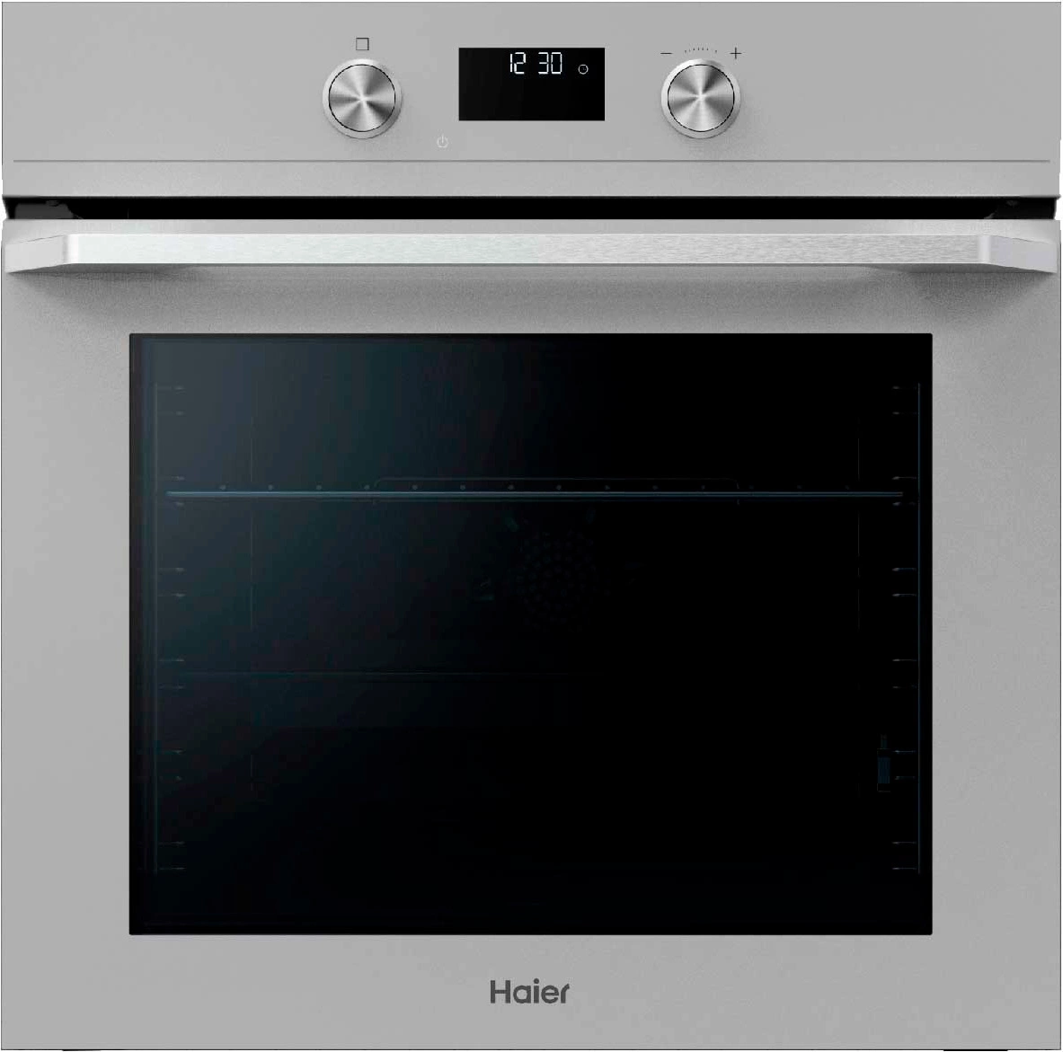 Духовой шкаф Электрический Haier HOQ-K5AAN3GG серый/серебристый