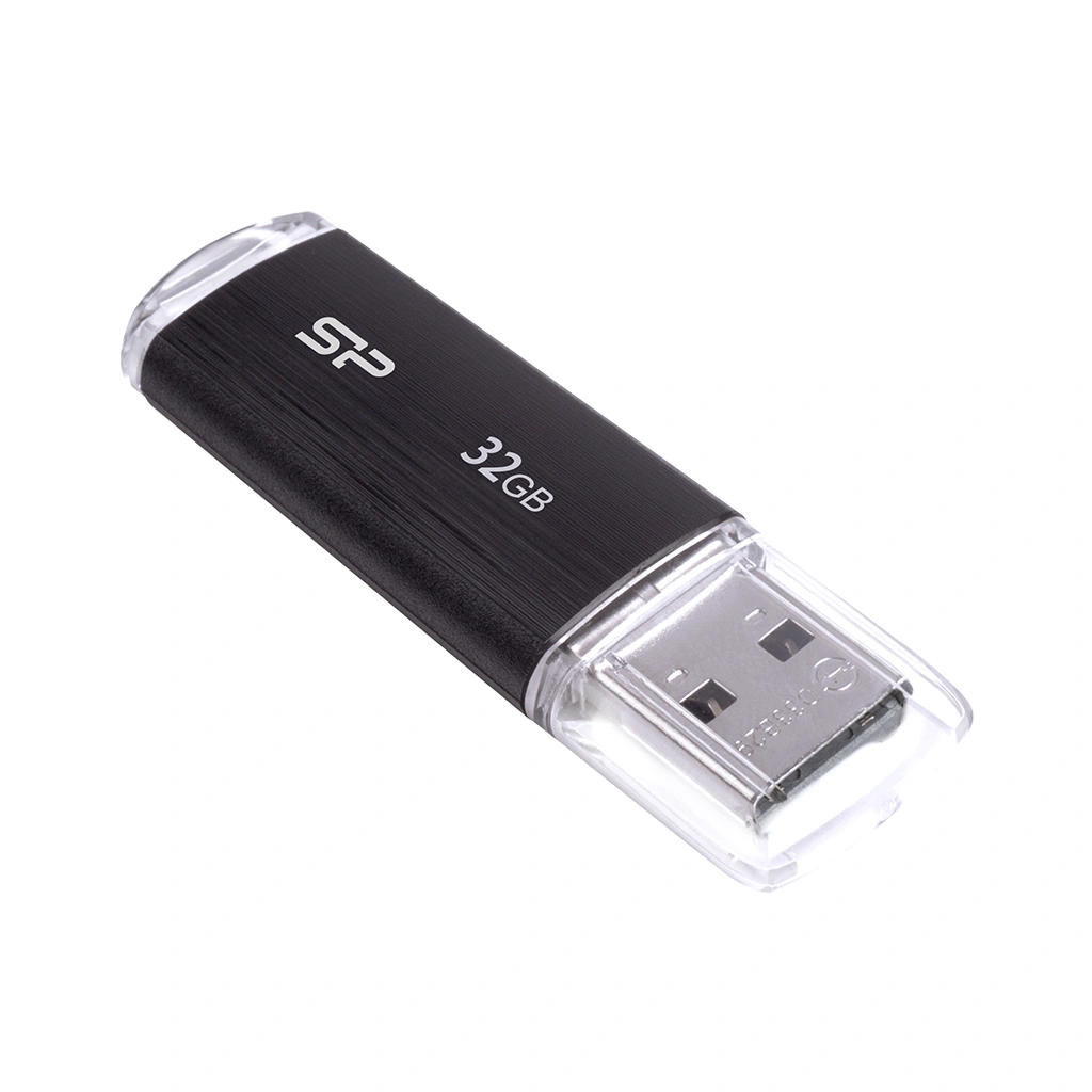Флеш Диск Silicon Power 32GB Ultima U02 SP032GBUF2U02V1K USB2.0 черный