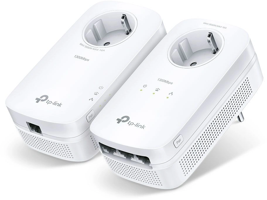 Сетевой адаптер Powerline TP-Link TL-PA8033P Kit Gigabit Ethernet