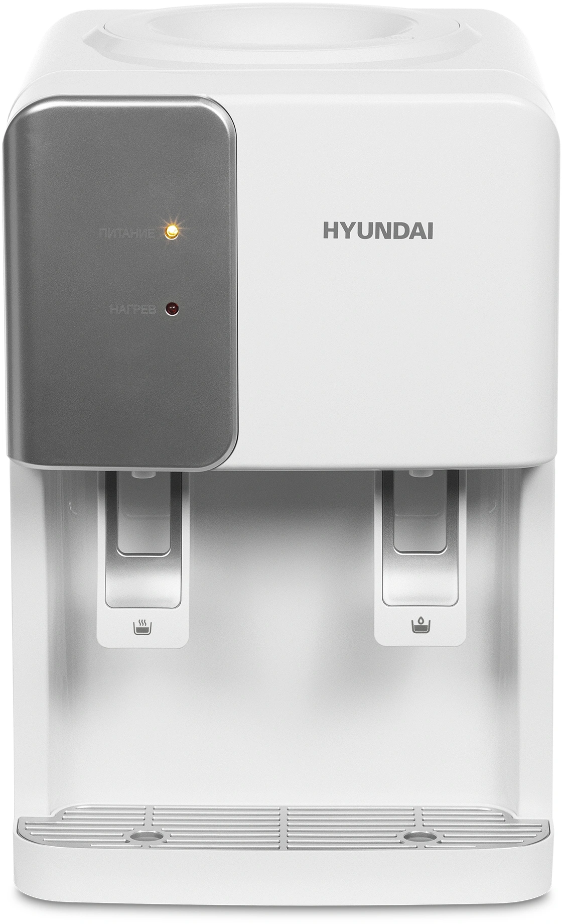 Кулер Hyundai H-WD115E настольный белый