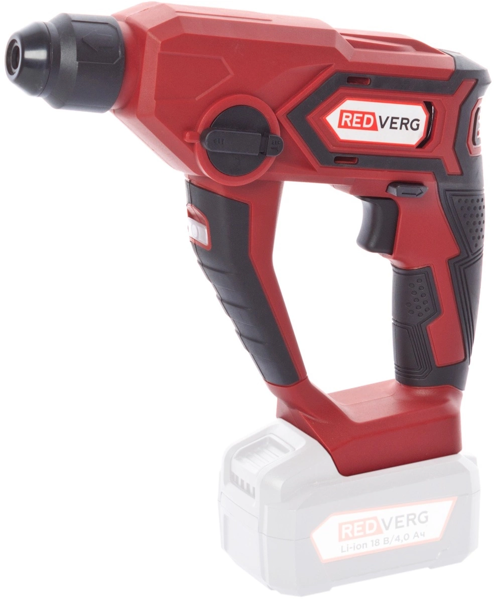 Перфоратор RedVerg RD-RH18-12/U патрон:SDS-plus уд.:1.2Дж аккум.