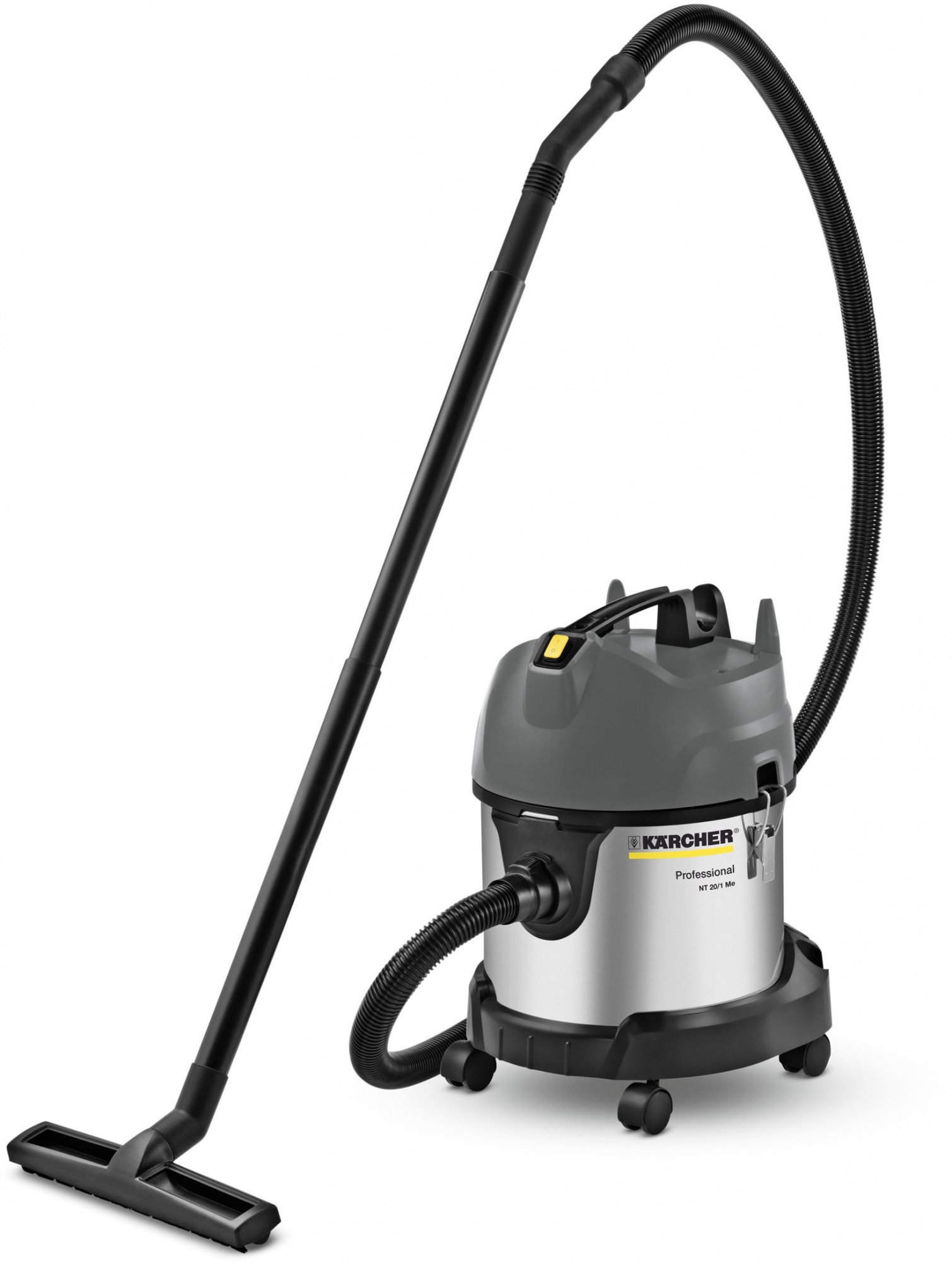 Строительный пылесос Karcher Me Classic NT 20/1 1500Вт (уборка: сухая/влажная/сбор воды) серый
