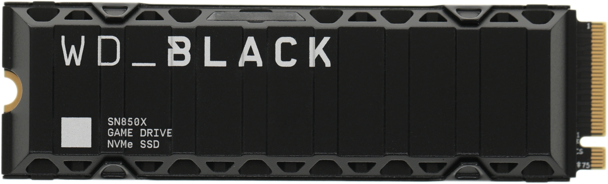 Накопитель SSD WD PCIe 4.0 x4 1TB WDS100T2XHE Black SN850X M.2 2280