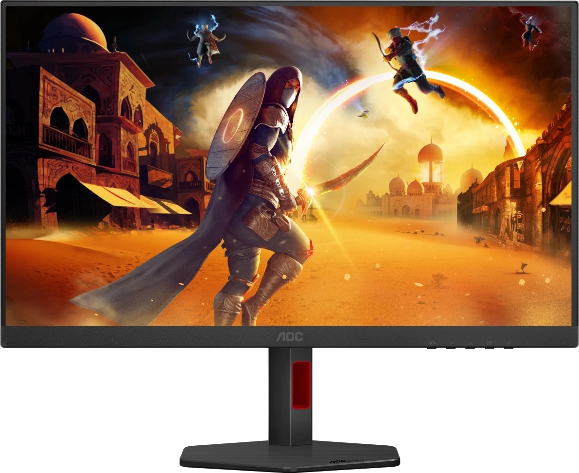 Монитор AOC 27" Q27G4SRU черный IPS LED 16:9 HDMI M/M матовая HAS Piv 1000:1 450cd 178гр/178гр 2560x1440 300Hz G-Sync DP 2K 6.11кг