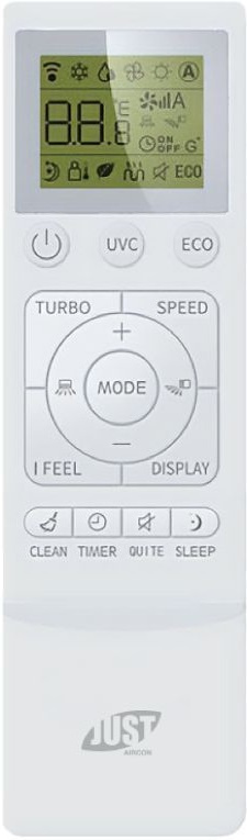 Сплит-система Just Aircon Blanche JAE-12HPSA/MB белый