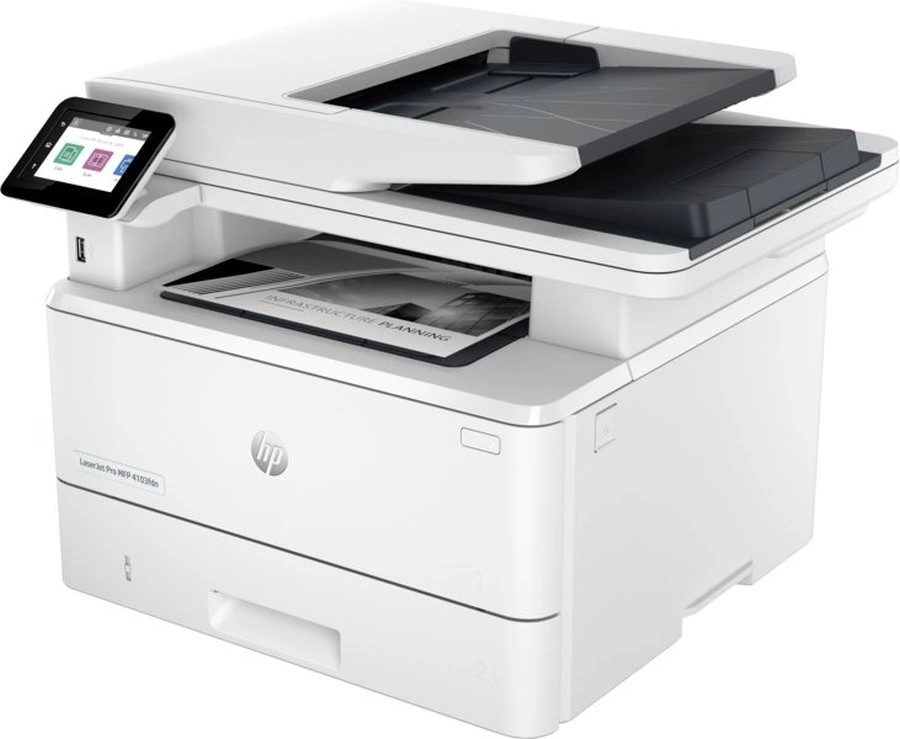 МФУ лазерный HP LaserJet Pro 4103fdn (2Z628A) A4 Duplex Net белый