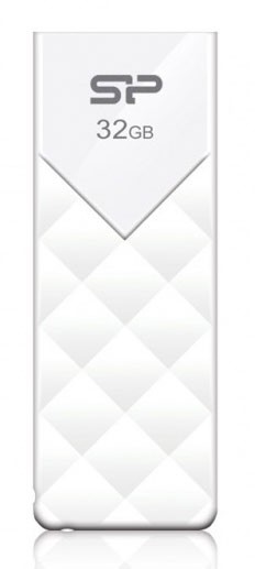 Флеш Диск Silicon Power 32GB Ultima U03 SP032GBUF2U03V1W USB2.0 белый
