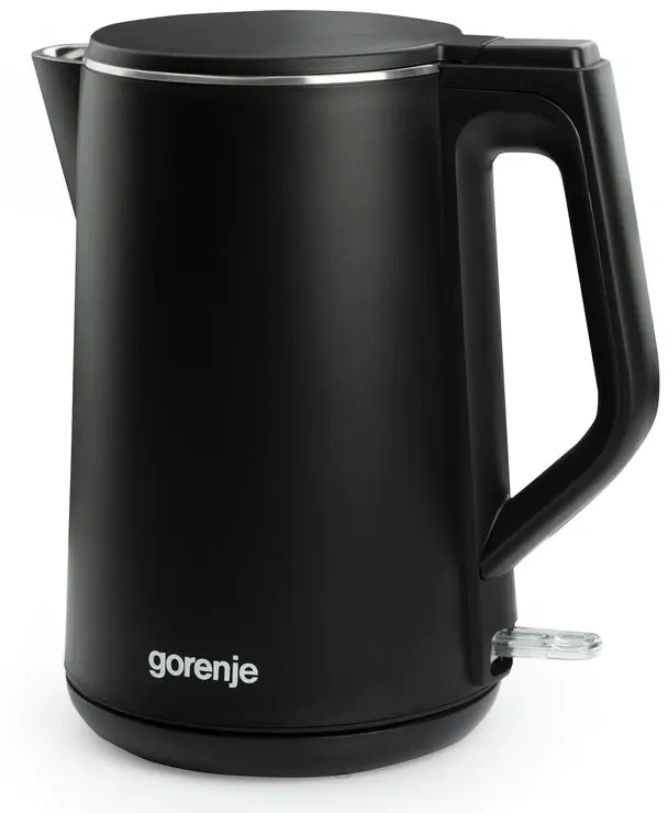 Чайник электрический Gorenje K15DWBK 1.5л. 2200Вт черный корпус: металл