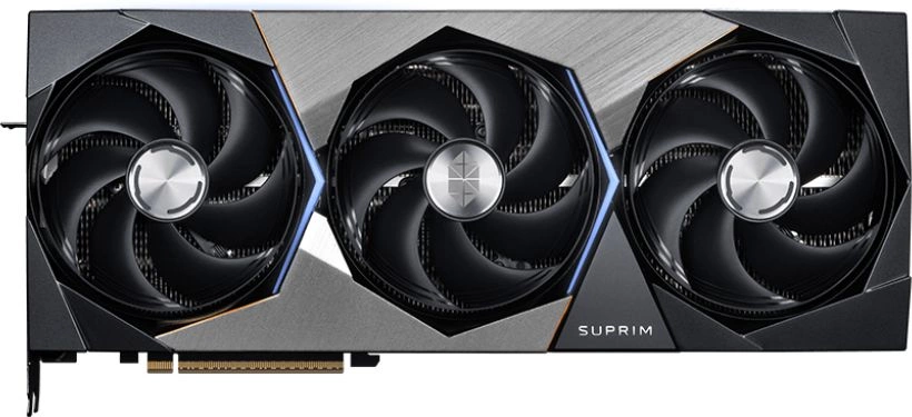 Видеокарта MSI PCI-E 5.0 RTX 5080 16G SUPRIM SOC NVIDIA GeForce RTX 5080 16Gb 256bit GDDR7 2745/30000 HDMIx1 DPx3 HDCP Ret