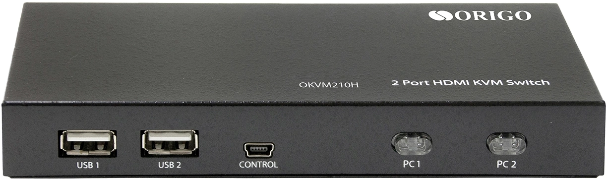 Переключатель Origo OKVM210H (OKVM210H/A1A) 2-портовый KVM-переключатель с портами HDMI и USB