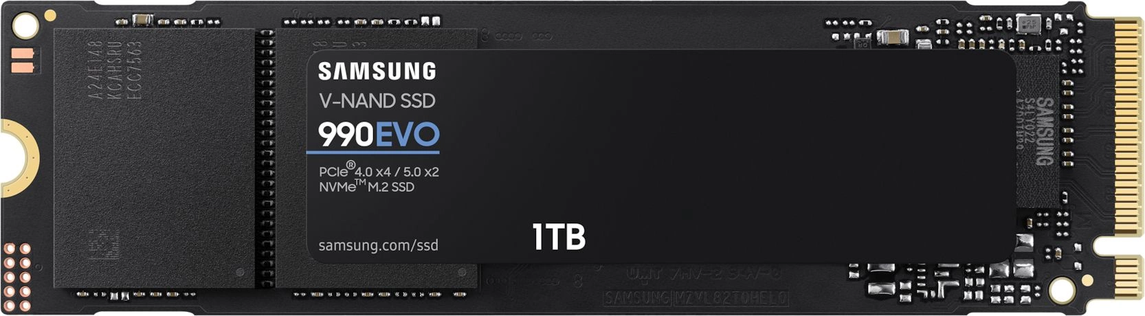 Накопитель SSD Samsung PCIe 4.0 x4 1TB MZ-V9E1T0BW 990 EVO M.2 2280