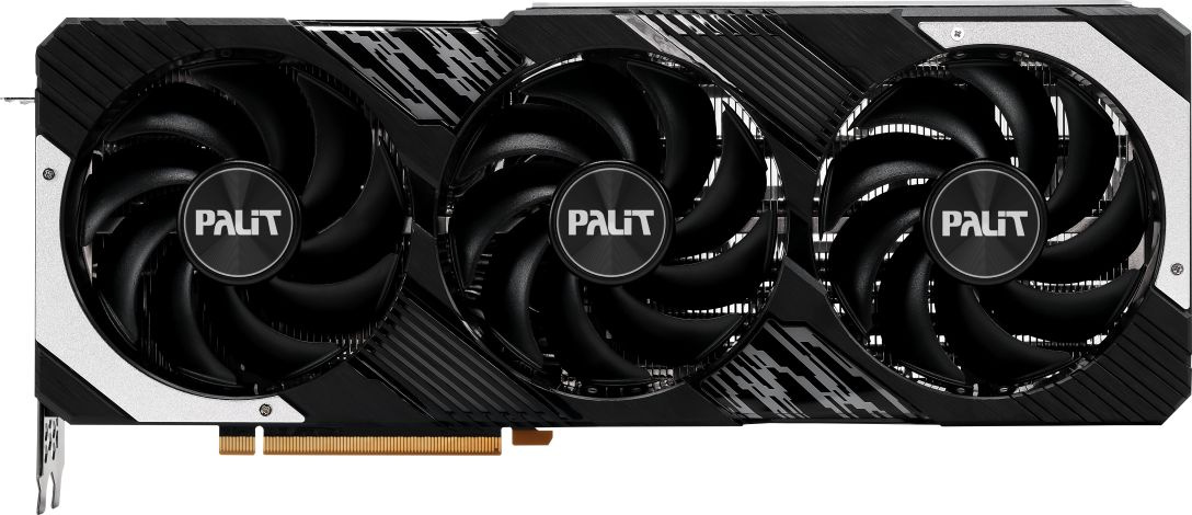 Видеокарта Palit PCI-E 4.0 RTX4080 SUPER GAMINGPRO OC NVIDIA GeForce RTX 4080 Super 16Gb 256bit GDDR6X 2295/23000 HDMIx1 DPx3 HDCP Ret