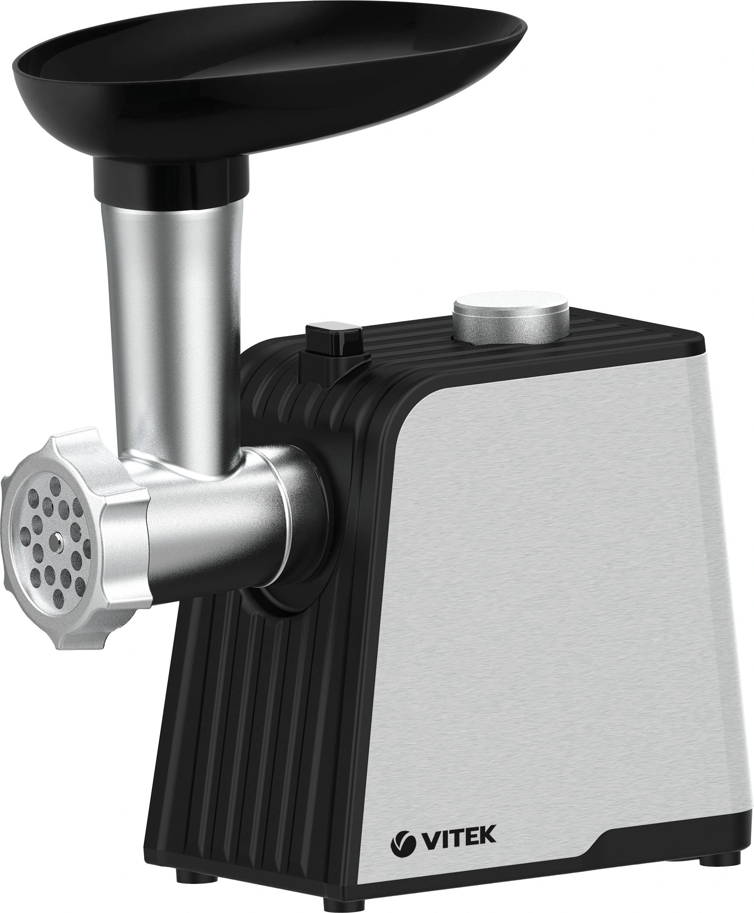 Мясорубка Vitek VT-3602 2200Вт стальной/черный