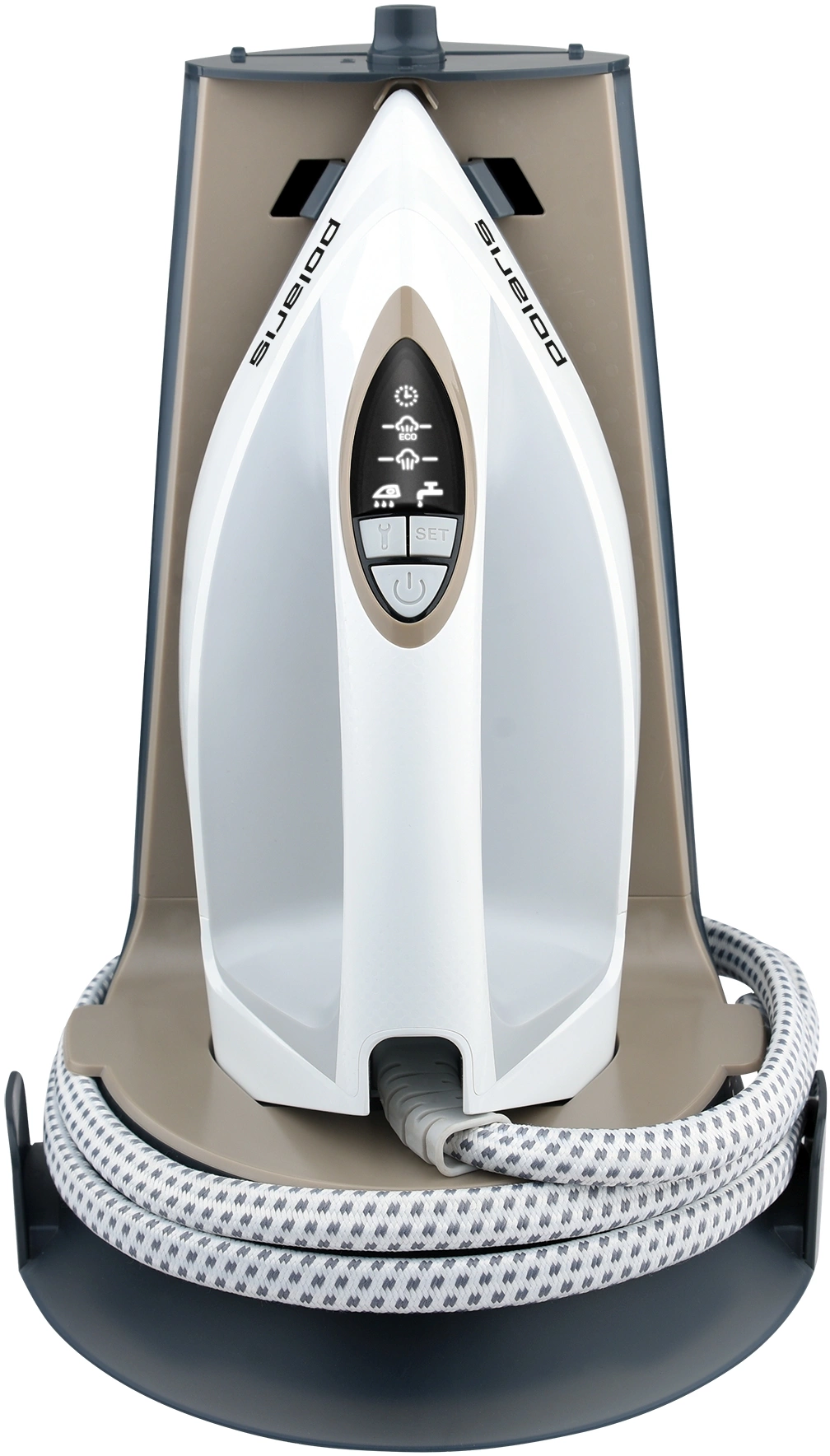 Парогенератор Polaris PSS 7570K 3000Вт белый/золотистый