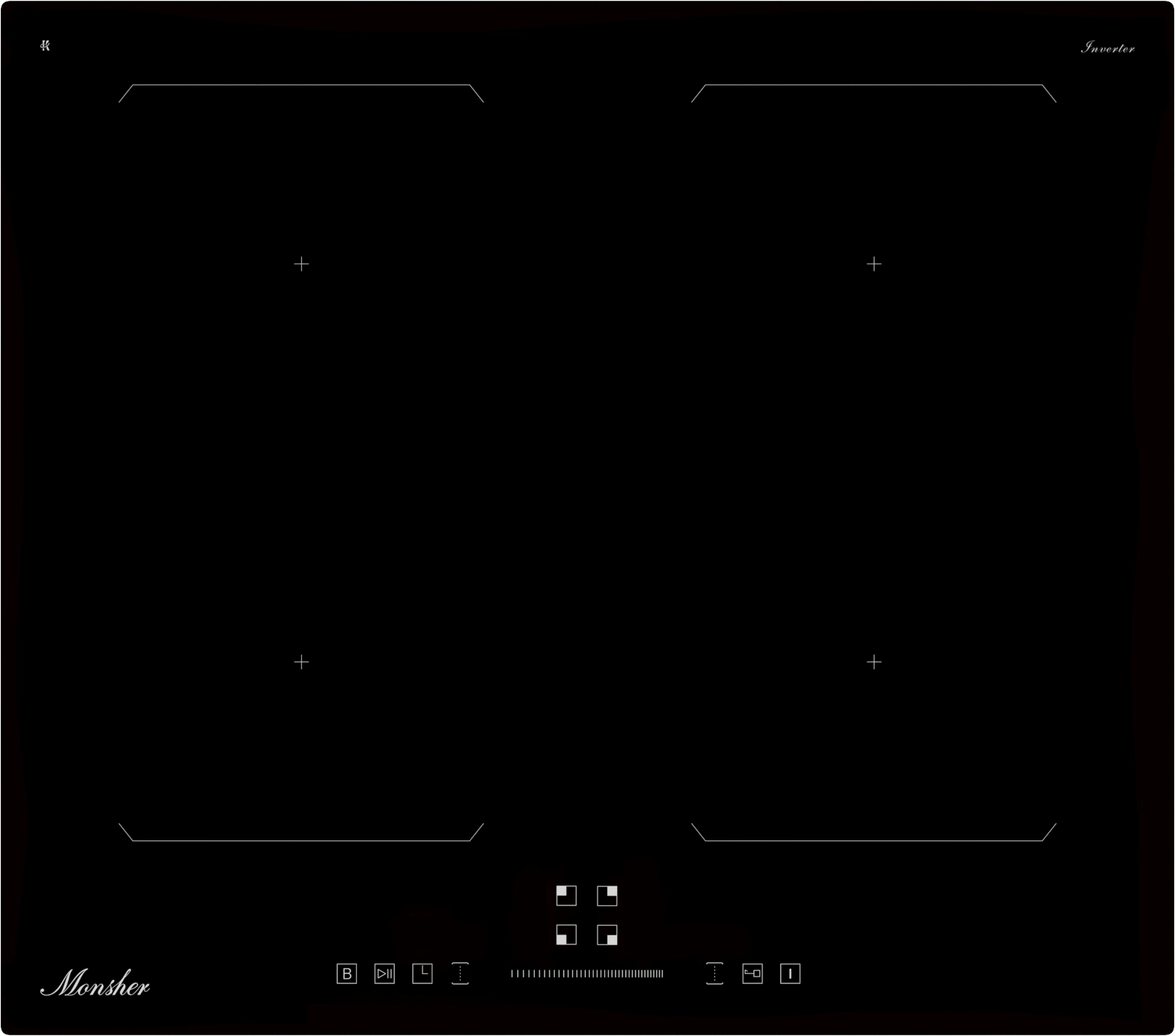 Индукционная варочная поверхность Monsher MHI 6026 черный