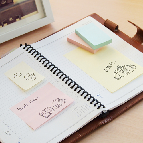 Блок самоклеящийся бумажный Stick`n 21390 51x76мм 100лист. 70г/м2 пастель оранжевый