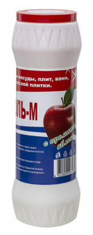 Порошок чистящий Пемоксоль-М 400гр яблоко банка (М-27)