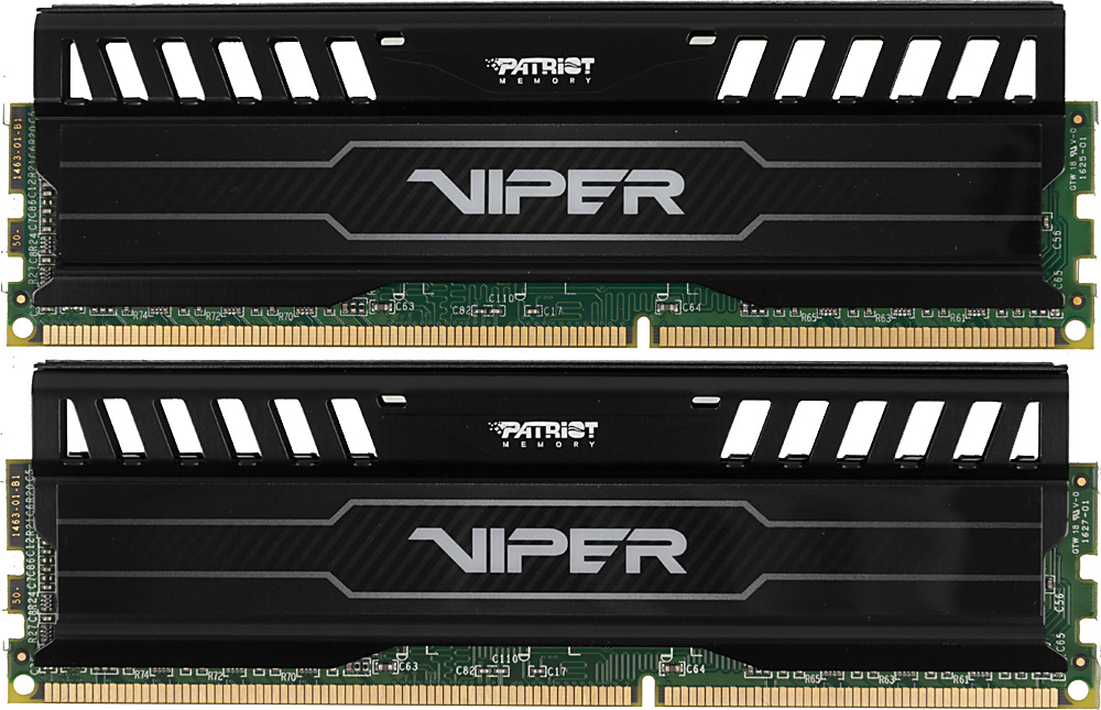 Память DDR3 2x8GB 1600MHz Patriot PV316G160C0K Viper 3 RTL Gaming PC3-12800 CL10 DIMM 240-pin 1.5В dual rank с радиатором Ret
