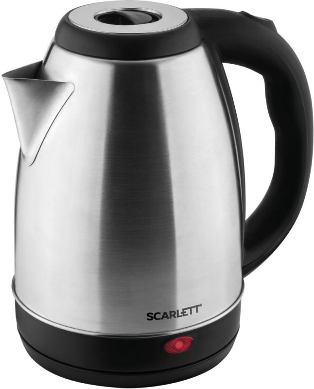 Чайник электрический Scarlett SC-EK21S51 1.8л. 1600Вт серебристый корпус: металл/пластик (EK21S51)