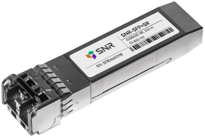Трансивер SNR SNR-SFP+SR оптич. SFP+ 10Гбит/с Tx:850нм до 0.3км