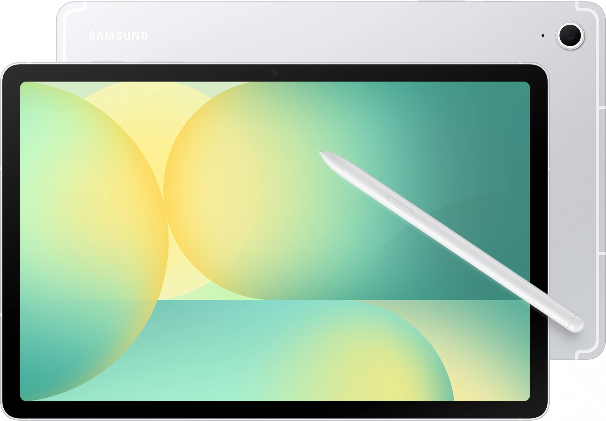 Планшет Samsung Galaxy Tab S10 FE SM-X526B 1580 (2.9) 8C RAM8Gb ROM128Gb 10.9" TFT 2304x1440 5G 1Sim eSIM Android 15 серебристый 13Mpix 12Mpix BT WiFi microSD 1Tb 8000mAh