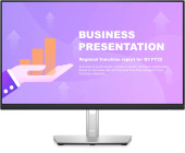 Монитор Dell 23.8" P2422HE черный IPS LED 8ms 16:9 HDMI матовая HAS Piv 1000:1 250cd 178гр/178гр 1920x1080 60Hz DP FHD USB 6кг