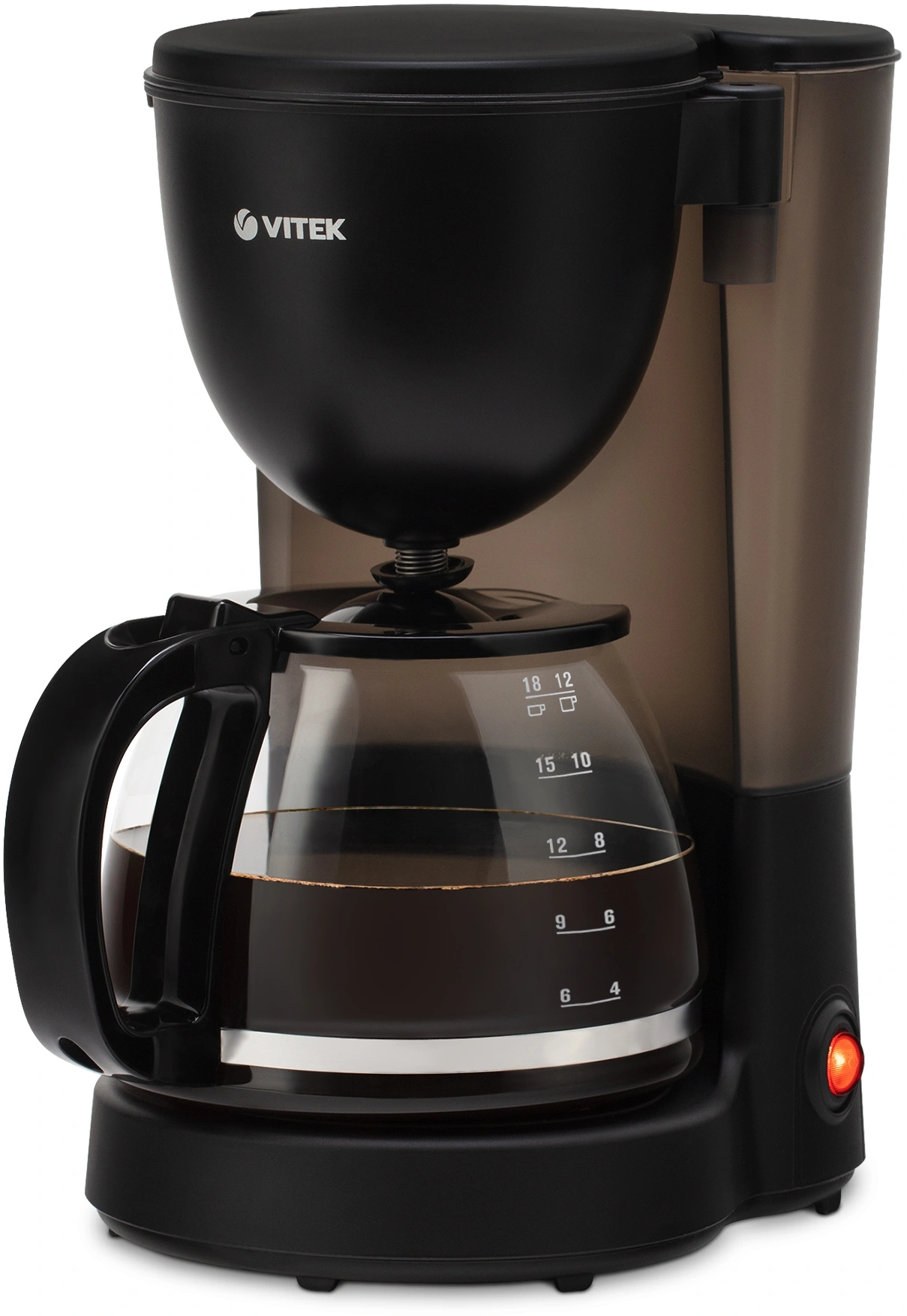 Кофеварка капельная Vitek Prive VT-8380 600Вт черный
