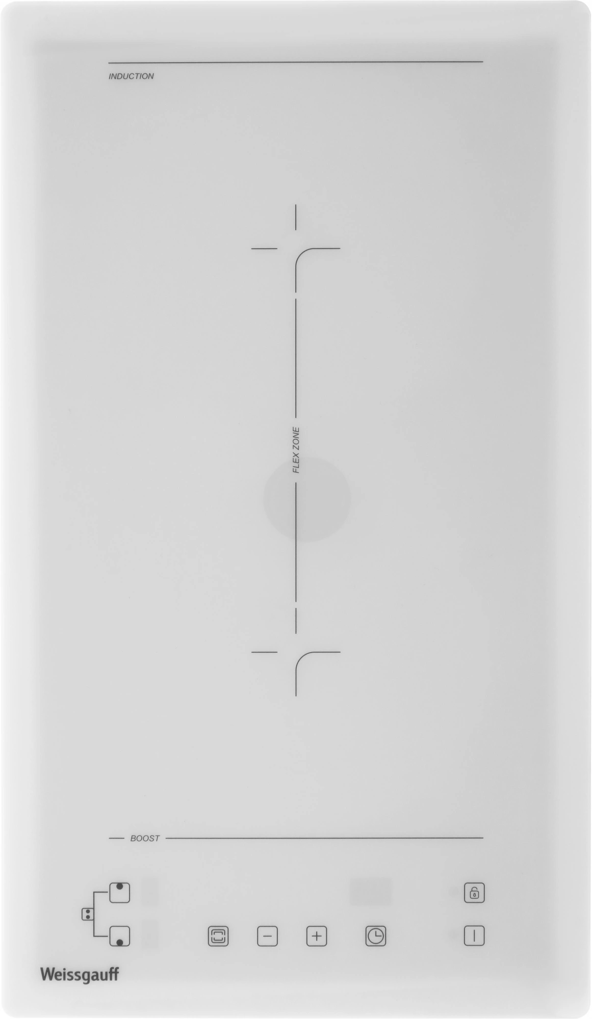 Индукционная варочная поверхность Weissgauff HI 32 WFZC белый