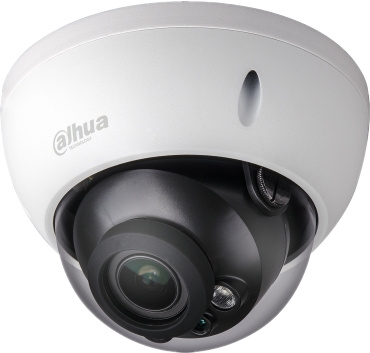 Камера видеонаблюдения аналоговая Dahua DH-HAC-HDBW1400RP-Z 2.7-12мм HD-CVI цв. корп.:белый