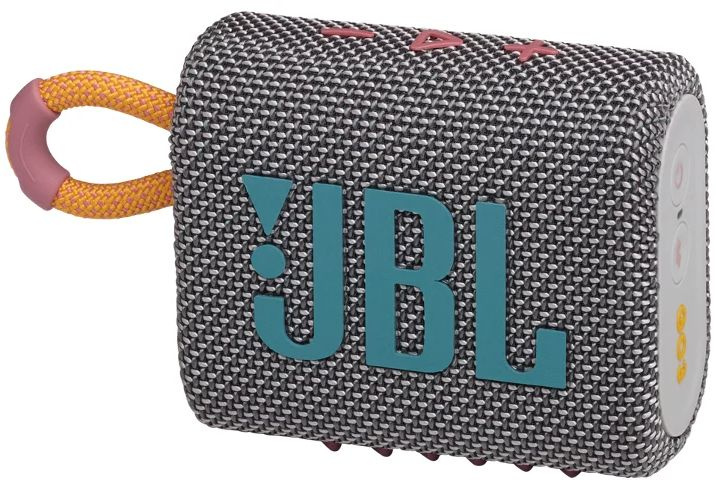 Колонка порт. JBL GO 3 серый 4.2W 1.0 BT (JBLGO3GRY)