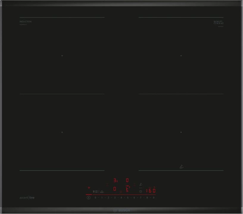 Индукционная варочная поверхность Bosch PVQ695HC1Z черный