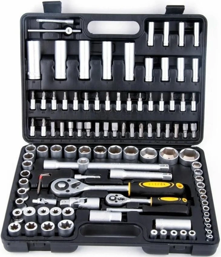 Набор инструментов Zitrek SAM108 108 предметов (жесткий кейс)