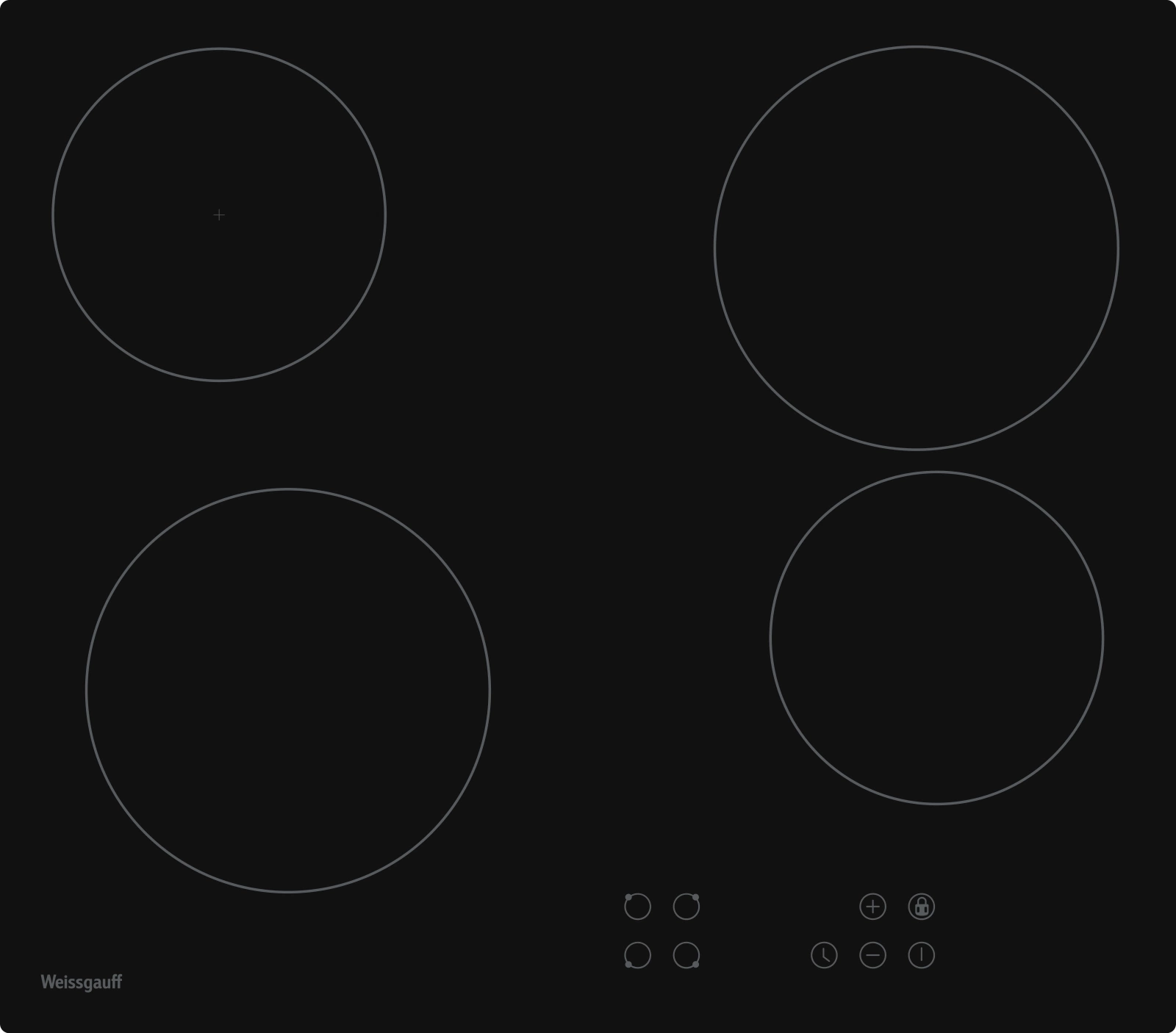 Варочная поверхность Weissgauff HV 640 BA черный