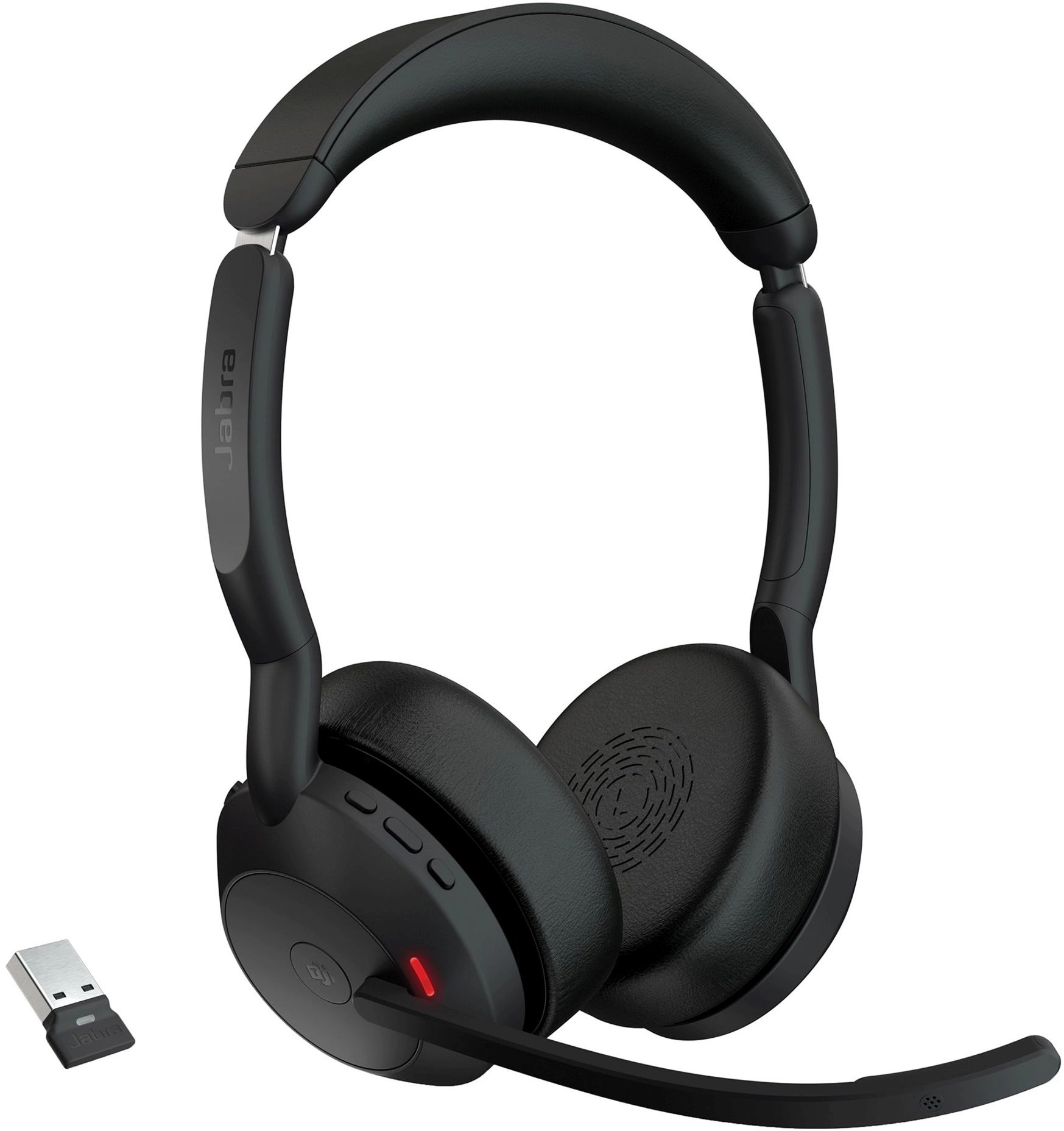 Наушники с микрофоном Jabra Evolve2 65 Flex черный накладные BT оголовье (26699-999-999)
