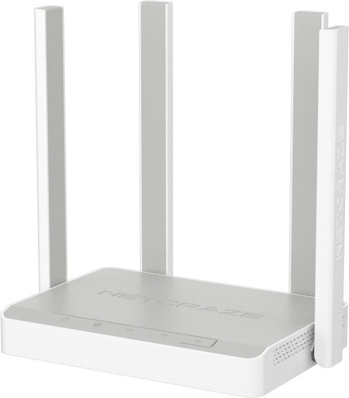 Роутер беспроводной Keenetic Netcraze Viva (NC-1913) AC1200 10/100/1000BASE-TX/4G ready белый