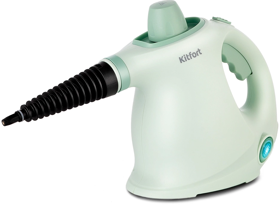 Пароочиститель ручной Kitfort КТ-9178 1050Вт зеленый